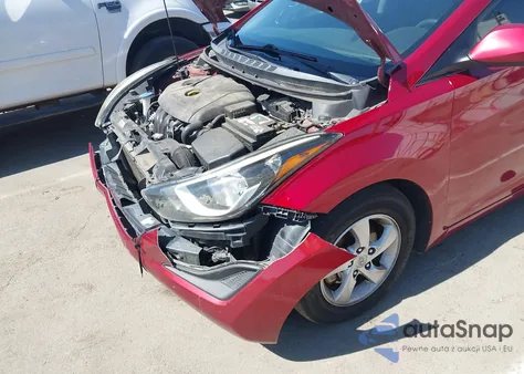 2014 Hyundai Elantra Se from USA, damaged, VIN 5NPDH4AE2EH461982